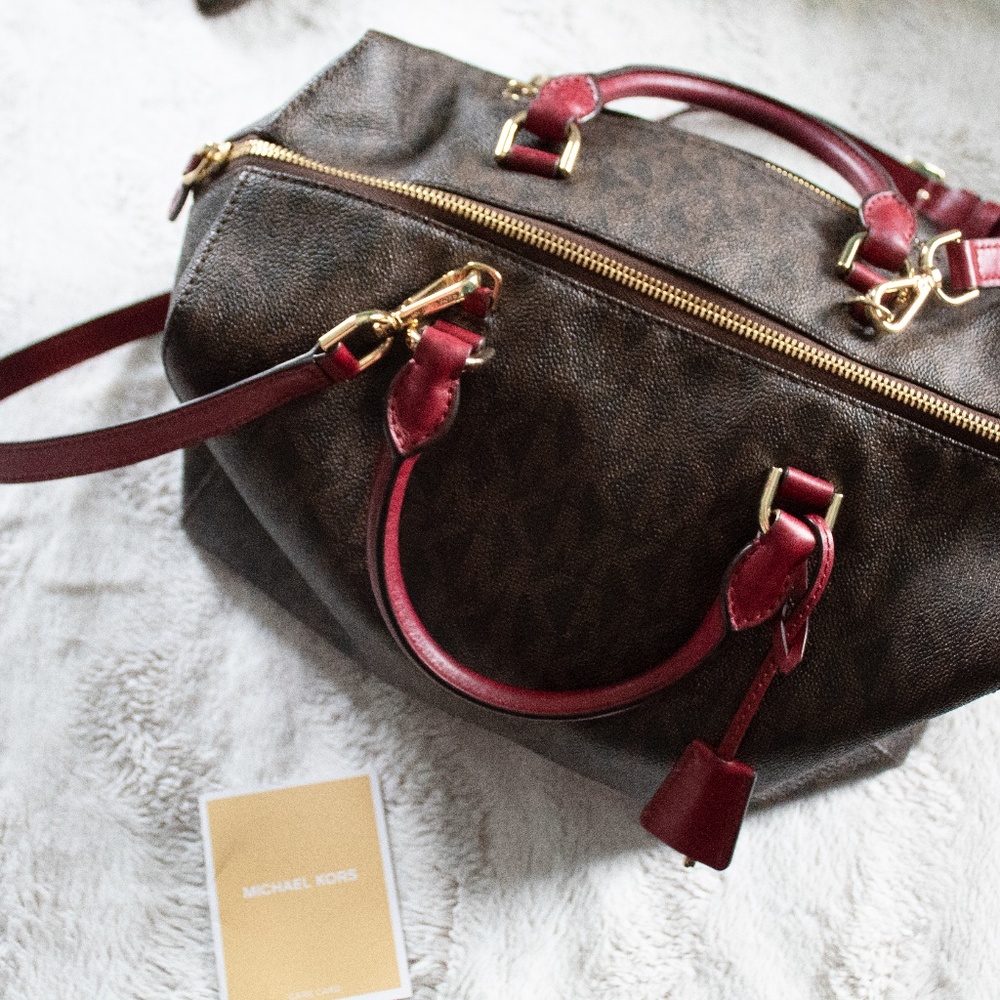 Michael Kors Kirby Large Satchel Handbag